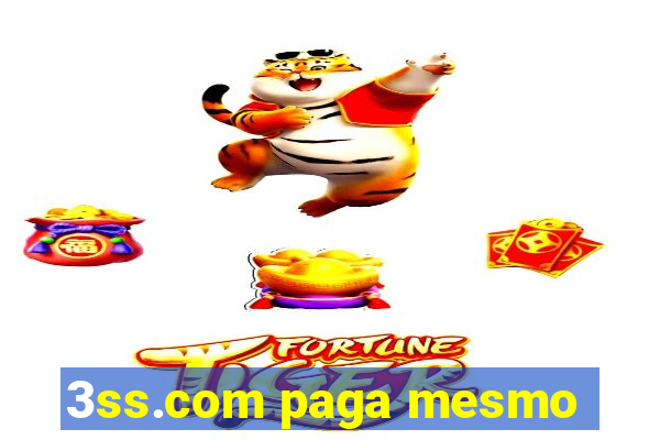 3ss.com paga mesmo